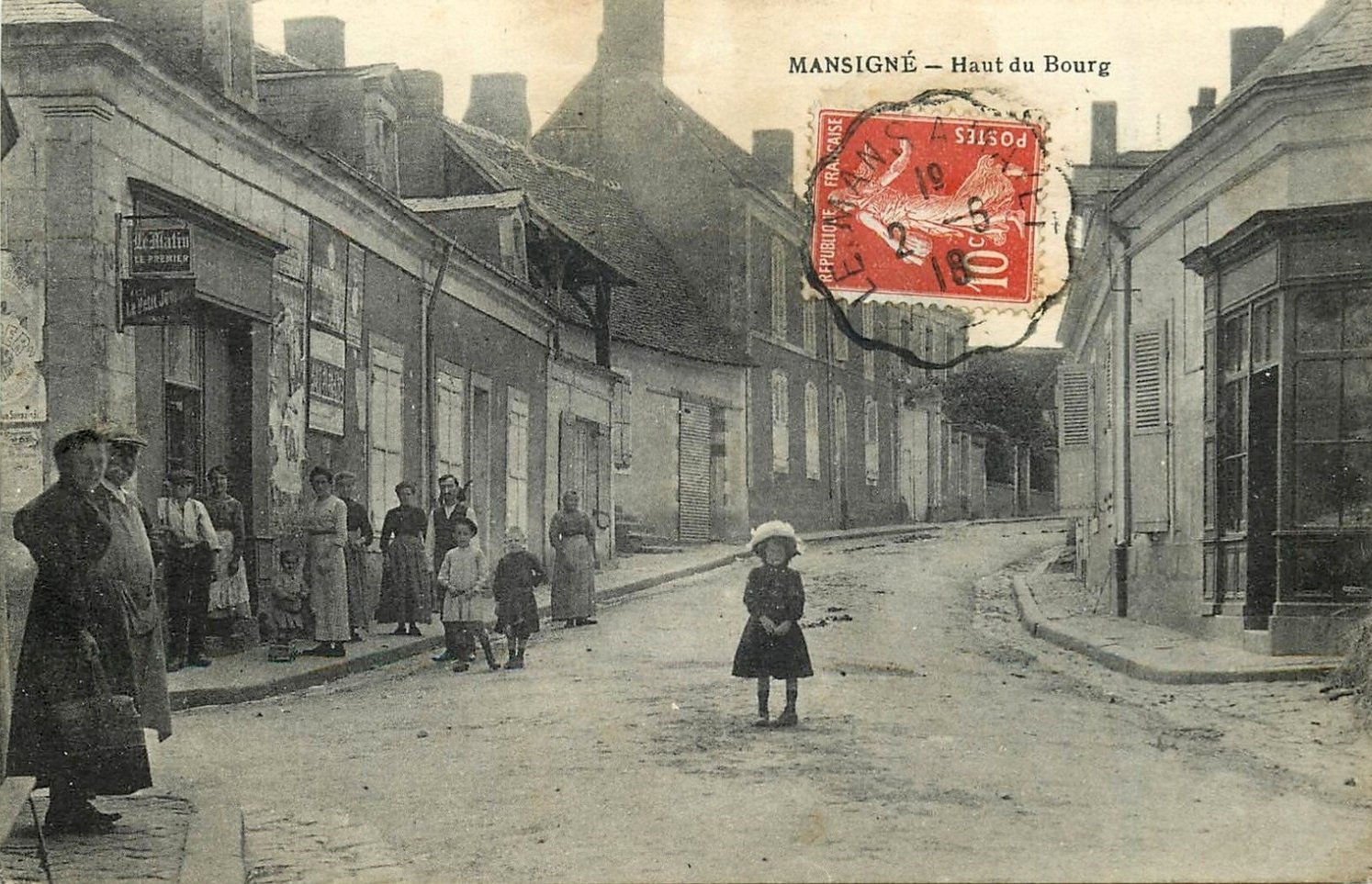 Courrier-Convoyeur-Ligne Le Mans à Mayet Type 3 Mansigné